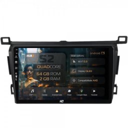 Navigatie Toyota RAV4 (2013-2018) 2GB RAM Android 13 GPS Wi-FI Carplay Android Auto USB Bluetooth Radio Waze Touchscreen 9 Inch