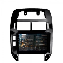 Navigatie Volkswagen Polo (2004-2011) 2GB RAM Android 13 GPS Wi-FI Carplay Android Auto USB Bluetooth Radio Waze Touchscreen 9 inch