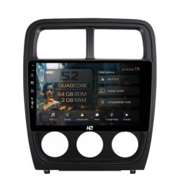 Navigatie Dodge Caliber (2010-2012) 2GB RAM Android 13 GPS Wi-FI Carplay Android Auto USB Bluetooth Radio Waze Touchscreen 9 inch
