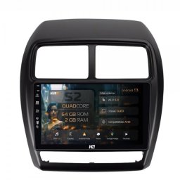 Navigatie Mitsubishi ASX (2016-2019) 2GB RAM Android 13 GPS Wi-FI Carplay Android Auto USB Bluetooth Radio Waze Touchscreen 9 inch