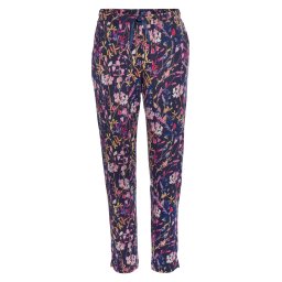 s.Oliver Pantaloni de pijama albastru marin / galben / mov deschis / roz