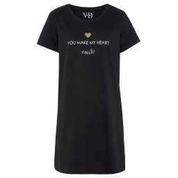 VIVANCE Cămăşi de noapte 'Dreams' auriu / negru / alb
