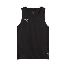 PUMA Tricou funcțional 'Teamjaws Starter' negru / alb