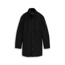 TOM TAILOR Palton de primăvară-toamnă negru