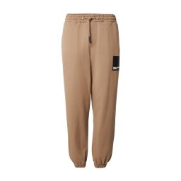 KARL LAGERFELD JEANS Pantaloni brocart / negru / alb