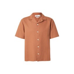 Abercrombie & Fitch Cămașă maro coniac