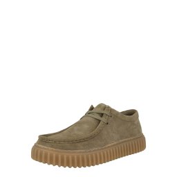 CLARKS Pantofi cu șireturi 'Torhill' oliv