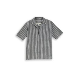 TOM TAILOR DENIM Cămașă gri metalic / alb