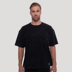 GymBeam Tricou Persistence Washed Black L