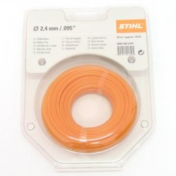 Fir nylon rotund STIHL 2.4mm x 43m Portocaliu