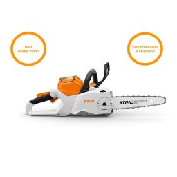 Drujba STIHL cu acumulator MSA 160 (doar unitate motor), sistem AP, nu contine acumulator si incarcator