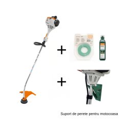 Promo Pachet Motocoasa STIHL FS 38 + Suport perete + Fir nylon + HP Ultra 100ML