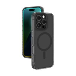 Husa Husă magnetică AmazingThing Titan Pro Mag cu inel magnetic pentru Apple iPhone 16 Pro Max - negru