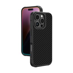 Husa Husă AmazingThing Titan Max din fibre aramidice 1500D pentru Apple iPhone 16 Pro Max - negru