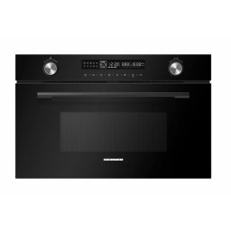 Cuptor cu microunde HMW-MDBI34CTBK, 34 l, 900 W, Control touch, Putere grill 1100 W, Convectie 2300 W, 5 trepte de putere, 11 programe automate, Timer, Functie decongelare, Negru
