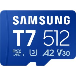 Card memorie T7 microSDXC 512GB (blue)