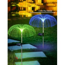 SET 4 x Lampa Solara Gradina Tip jellyFISH - RGB