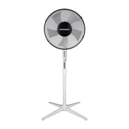 JOHNSON - Ventilator cu stativ COLONNA 45W/230V Ø 40 cm negru/alb