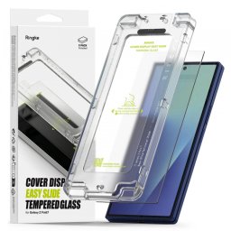Folie de protectie Ecran Exterior Ringke Easy Slide pentru Samsung Galaxy Z Fold7 F966, Sticla Securizata, Full Glue, Set 2 bucati