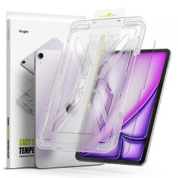 Folie de protectie Ecran Ringke Easy Slide pentru Apple iPad Air 13 (2026) / Pro 13 (2025), Sticla Securizata, Full Glue