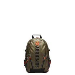 SUPERDRY Backpack Tarp Emb Rucksack W9110391A 1km surplus goods olive green