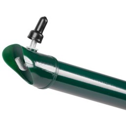 Contravantuire pentru stalp gard Strend Pro METALTEC 2 m, zincat PVC verde