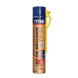 Adeziv spuma Tytan 750 ml cu priza rapida în 60 de secunde