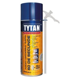 Adeziv spuma universal Tytan, priza rapida 60 secunde, 300 ml
