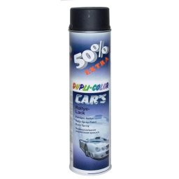 Vopsea spray auto acrilica DUPLI-COLOR Car's negru mat, 600 ml