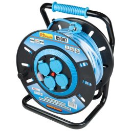 Prelungitor electric industrial pe tambur, 50 m, IP44, 13 A, Richmann