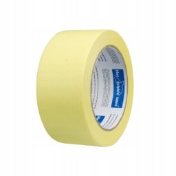 Banda de mascare galbena 25 mm x 50 m Blue Dolphin pentru vopsitorie