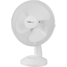 Ventilator de masa Strend Pro, 45 W, 2 viteze, elice 30 cm, alb