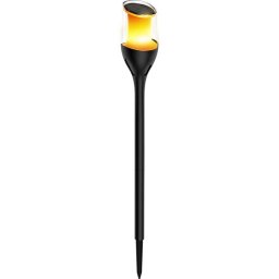 Lampa solara de gradina tip faclie, 12 LED, 65 cm, Strend Pro