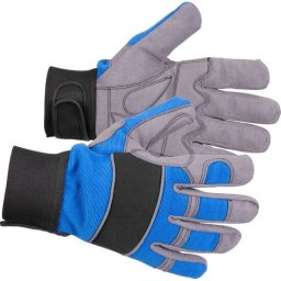 Manusi de protectie intarite din piele sintetica si spandex, marimea L, Strend Pro Varo