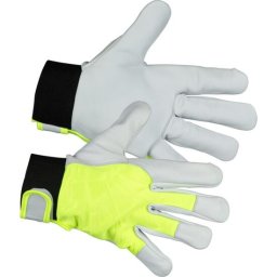 Manusi de protectie reflectorizante din piele de capra, XL, Strend Pro