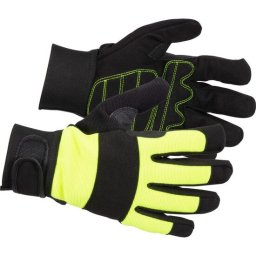 Manusi de protectie XL din piele sintetica si spandex, întarite, Strend Pro