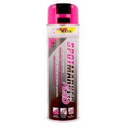 Vopsea spray pentru marcaje industriale COLORMARK Spotmarker 500 ml roz fluorescent