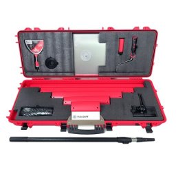 Set 5 gletiere profesionale inox 0,3 mm cu maner telescopic si accesorii Olejnik