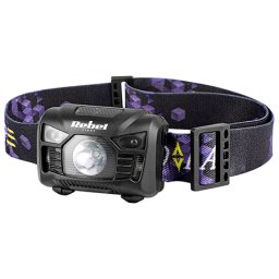 Lanterna frontala LED Rebel 3W, 120 lm, cu acumulator reîncarcabil