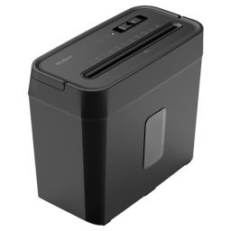 Distrugator de documente Rebel P-4, cos 8L, compact pentru birou