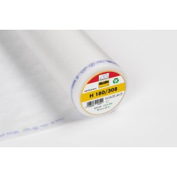 Intaritura termocolanta pentru matase, ideala vascoza, mansete, betelii, gulere, 90 x100 cm, culoare alb, 37 gr, Vlieseline 180