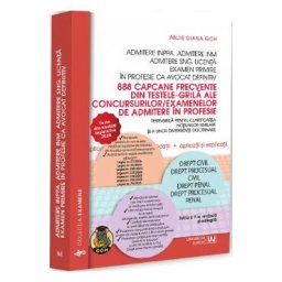 888 capcane frecvente din testele-grila ale concursurilor/examenelor de admitere in profesie - Anjie Diana Goh