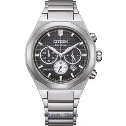 Citizen Citizen CA4690-51E Mens Watch Super-Titanium Zenshin Eco-Drive Chrono 41mm 10ATM mid-44402