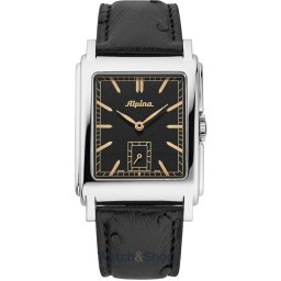 Alpina Alpina AL-530BBG3C6 Mens Watch Alpiner Vintage Carree Automatic Limited Edition 33mm 3ATM AL-530BBG3C6