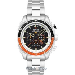 AVI-8 AVI-8 AV-4100-11 Mens Watch Hawker Hunter Dual Time Chronograph 43mm 5ATM AV-4100-11