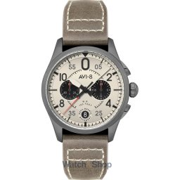 AVI-8 AVI-8 AV-4089-06 Mens Watch Spitfire Lock Chronograph 42mm 5ATM AV-4089-06