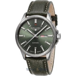 Bauhaus Bauhaus 2866-4 Mens Watch Aviation Automatic Titanium 42mm 10ATM 2866-4