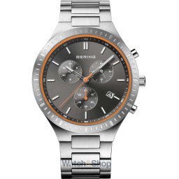 Bering Bering 11743-709 Classic Titanium Chronograph Mens Watch 40mm 5ATM 11743-709
