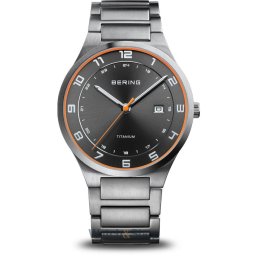 Bering Bering 15139-709 Mens Watch Titanium 39mm 10ATM 15139-709