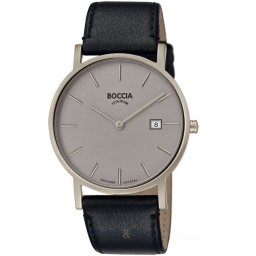 Boccia Boccia 3637-01 Men's Watch Titanium Mens Watch 37mm 5ATM 3637-01